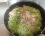 簡単春キャベツパスタ作り方3写真