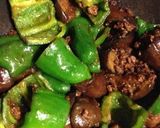 なすとピーマンの肉味噌炒め✾作り方2写真