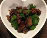 なすとピーマンの肉味噌炒め✾作り方3写真