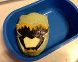 ＊キャラ弁＊キョウリュウグリーン作り方8写真