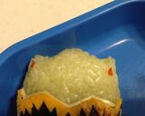 ＊キャラ弁＊キョウリュウグリーン作り方9写真