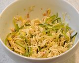 切干大根・たくあん・茎わかめの彩りサラダ作り方8写真