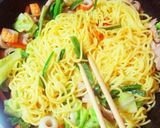 梅クラゲの和風焼きそば☆作り方4写真