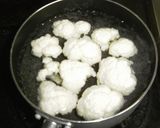 カリフラワーのたらこソースかけ♪作り方3写真