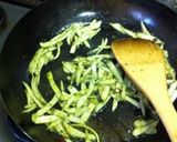 ものぐさカブの皮バジルパスタ作り方4写真