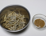 【農家のレシピ】れんこんとごぼうのサラダ作り方1写真