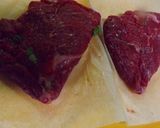 牛カツのチェダーチーズはさみ揚げ作り方7写真