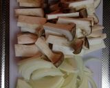 ＊簡単！甘辛ミンチすき焼き風うどん＊作り方1写真