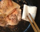 鶏もも肉のパリパリ焼き作り方4写真