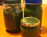 サーモンとバジルソースのパスタ作り方1写真