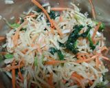 切干大根の昆布茶和え作り方3写真