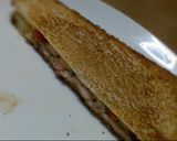 ﾌﾗｲﾊﾟﾝで豚トマチーズhotサンド♪作り方8写真