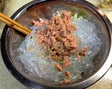 葛きりと切干大根のくにゅしゃきサラダ作り方5写真