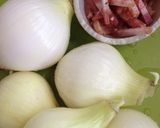 新玉ねぎのほっこりスープ（ポタージュ）作り方1写真