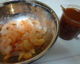 具だくさんの海老チリ♪作り方1写真