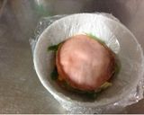 お弁当用ハムエッグ作り方5写真