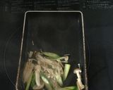 お弁当★アスパラときのこのバター醤油炒め作り方2写真