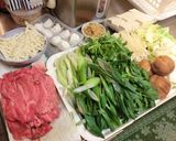 あっという間の簡単・牛肉　寄せ鍋作り方1写真
