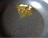 ランチに！高菜とジャコのピリ辛パスタ作り方1写真