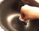 炊飯器で簡単♪胡桃と林檎のカラメルケーキ作り方1写真