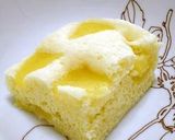 ＊ルクエde抹茶ホワイトチョコ蒸しケーキ作り方5写真