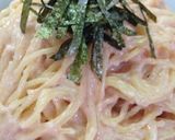簡単☆濃厚明太クリームパスタ作り方5写真