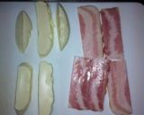 簡単！クリームチーズとベーコンの包み焼き作り方1写真