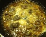 卵と牛肉の中華風丼作り方7写真