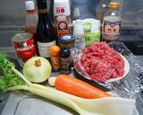 肉と野菜たっぷりのゴロゴロミートソース作り方1写真