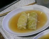 味噌バター風味のふわふわロールキャベツ作り方6写真