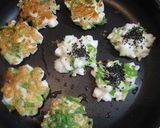 九条ねぎとはんぺんのごま焼き作り方3写真