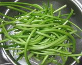 芋づるとお揚げさんのたいたん作り方1写真