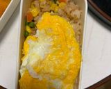 レンジ洋風オイトマト味オムライス弁当作り方15写真
