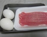 くるくる♪肉巻き玉子作り方2写真