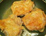 チキンステーキ 大葉と梅のソース作り方6写真