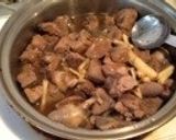 めんつゆで！甘辛鶏レバーしょうが作り方2写真