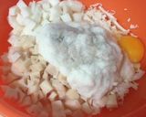 レンジで簡単☆山芋と蓮根のフワサク焼き作り方2写真