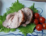 豚固まり肉のホワイトバルサミコ酢天火焼作り方5写真