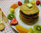 ★３種類の果物をサンド♪パンケーキ★作り方20写真