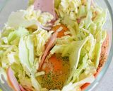 簡単！春キャベツの巣ごもりレンジでチン！作り方1写真