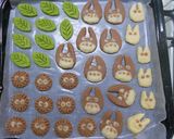 トトロとまっくろくろすけのクッキー作り方28写真
