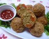 カレーリメイク★ライスコロッケ★作り方7写真