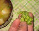 春を味わう♥ふきのとうde香り味噌汁作り方1写真