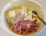 ハム&チーズ入り☆かぼちゃサラダ作り方6写真