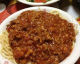 ミートパスタ。作り方4写真