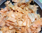 めんつゆで簡単！鮭の炊き込みご飯作り方4写真