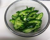 我が家の定番★胡瓜の胡麻よごし作り方3写真