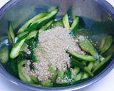 我が家の定番★胡瓜の胡麻よごし作り方4写真
