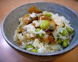 おにぎり◎あさりの時雨煮と枝豆の混ぜご飯作り方13写真