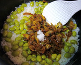 おにぎり◎あさりの時雨煮と枝豆の混ぜご飯作り方12写真